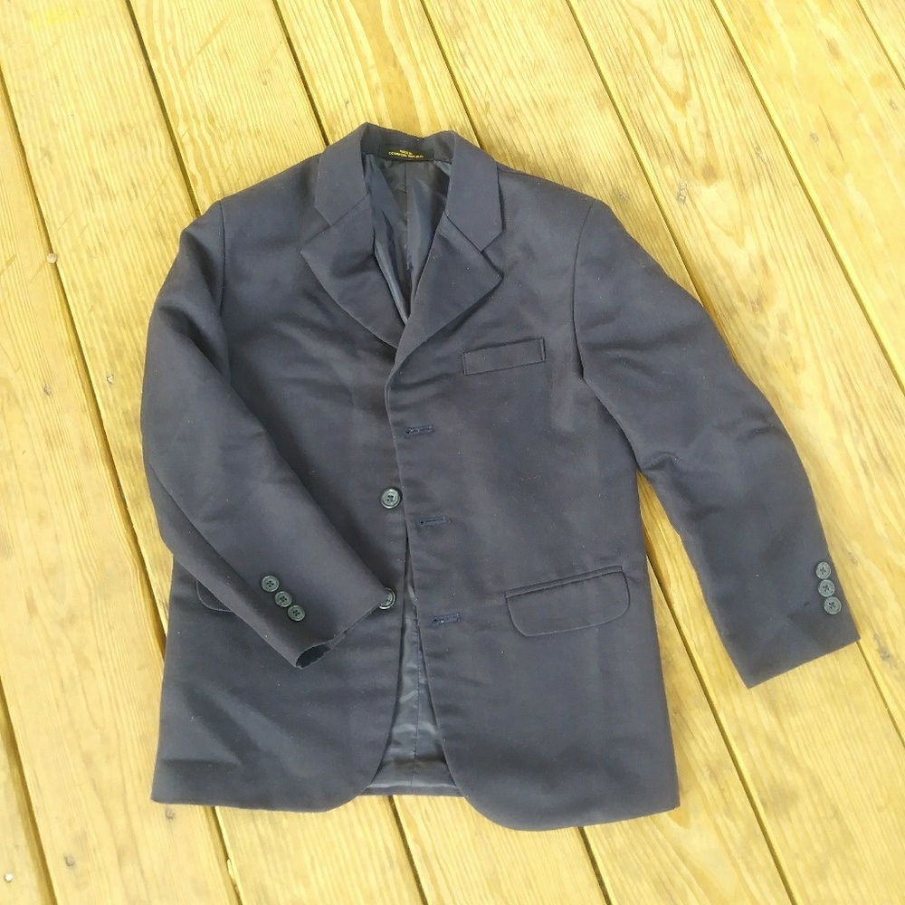 Boys navy sportscoat